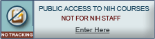 Enter Here for Public Access To NIH Courses